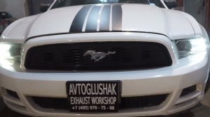 FORD MUSTANG 3.7 V6 Утановка ремонтных блок вставок катализаторов Евро 5