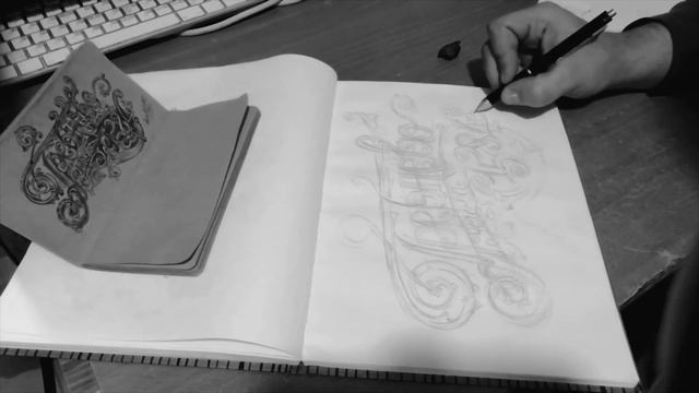 Леттеринг карандашом смотреть онлайн