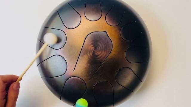 Глюкофон Pentaphone 30 см, строй Mantra 432Hz. Видео 1