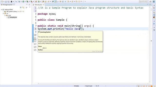 Java Program Structure|Core Java Tutorial for Beginners|G C Reddy|