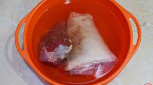 Холодец из свиной рульки и лосятины
