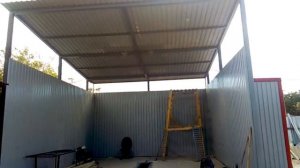 Сделали автомойку.