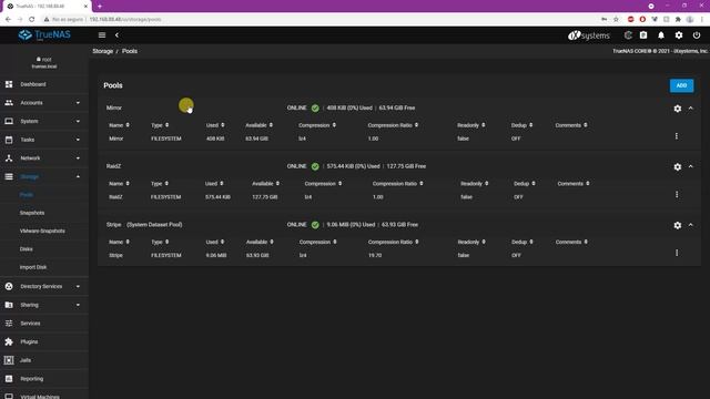03. TrueNAS - Pools смотреть онлайн