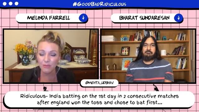 No one can blame the p-word | #GoodBadRidiculous | #INDvENG 4th Test - Day 1 смотреть онлайн