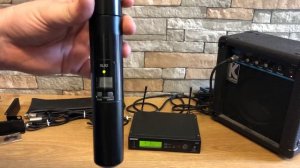 Shure SLX4 wireless console & wireless SLX2 Beta 58A Handheld Mic microphone SOLD