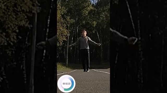 ПРЫЖКИ НА СКАКАЛКЕ 84 ЗА 30СЕК/100 ЗА 36СЕК/165 ЗА 1МИН смотреть онлайн