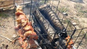 Вертикальный мангал своими руками - DIY Vertical Grill