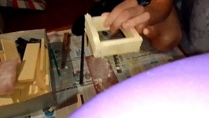 Как сделать домик своими руками из деревянных брусочков