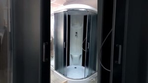 Душевая кабина Royal Bath RB 100 HK-6 СН  размер 1000*1000*2170