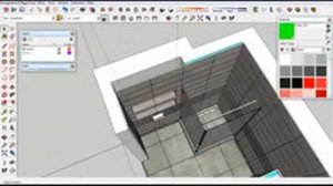 Sketchup Технический дизайн санузла/Bathroom design