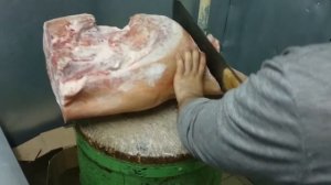 Разруб замороженной говядины 18