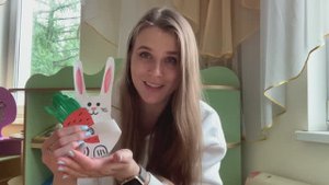 Мастер-класс "Зайчишка"