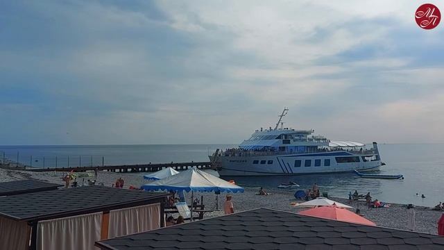 Скала Парус. Прасковеевка. Отдых в Краснодарском крае. смотреть онлайн