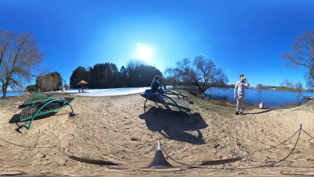 VR 360 gatherings on the Minsk Sea March 2023 посиделки на Минском море март 2023 смотреть онлайн