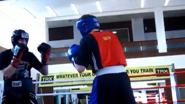 Viktor Postol sparring before Joze Lopez fight P. 2 смотреть онлайн