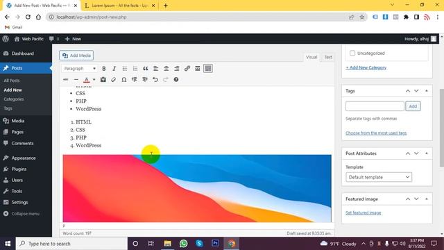 Introduction WordPress Dashboard, Post ,Category ,Tag and Comments | Bangla | Web Pacific смотреть онлайн