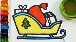 Рисуйте вместе с нами!  Большой новогодний сборник! Рисуй и раскрашивай!