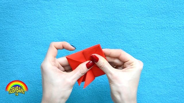 Поделки своими руками. Оригами Сердечко. Origami Heart. Валентинка.