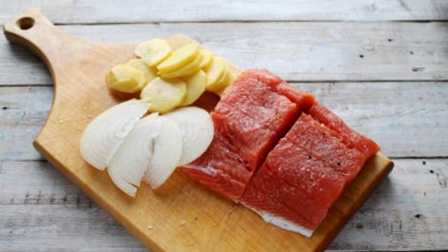 Рыба кижуч в духовке запеченная