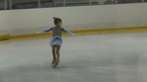 В 6 лет первые соревнования. Фигурное катание. 21.04.2018 г.
