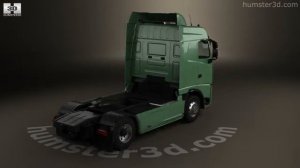 MAZ 5440 M9 Tractor Truck 2015 3D model by Humster3D.com