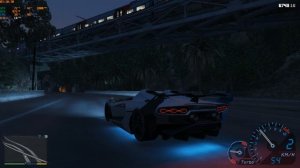 GTA V Lamborghini SC20 звук двигателя Lamborghini