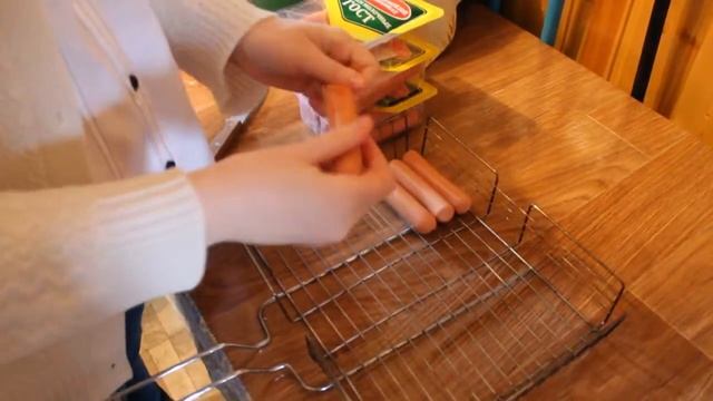 Жареные сосиски