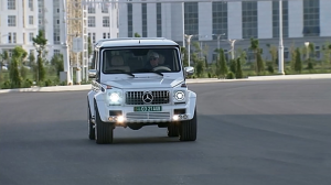 Гурбангулы Бердымухамедов посетил город Аркадаг с рабочим визитом