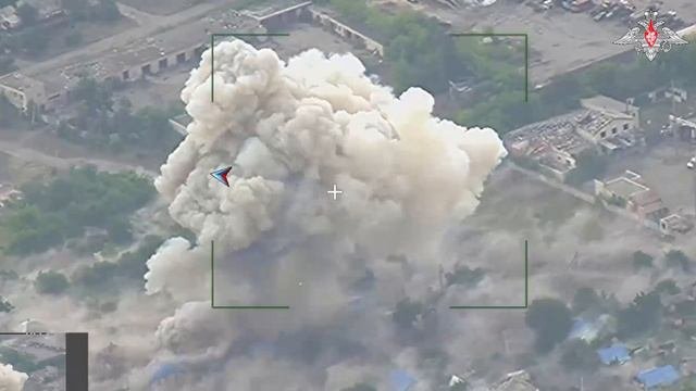 Уничтожение командного пункта ВСУ.