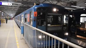 Отправление метропоезда "Номерной" (81-717/714) №238