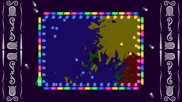 "Ball game" Marble race Monopolize the Cannon. Recapture of territory with lucky ball. смотреть онлайн