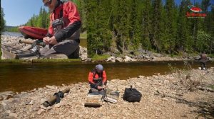 Балда  - сибирская снасть для ловли на быстром течении.