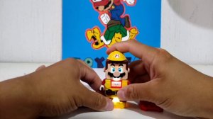 lego super mario| traje de MARIO CONSTRUCTOR 👷🏻♂️🔨🛠| Mario MAKER #lego #legosupermario #legoluigi