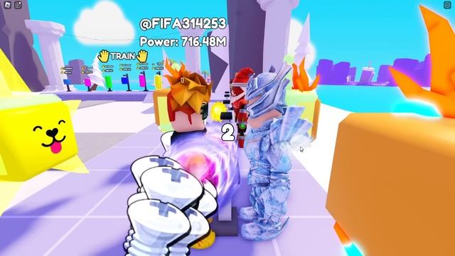 ЭВОЛЮЦИЯ САМОЙ СИЛЬНОЙ ПОЩЁЧИНЫ в МИРЕ в Power Slap Simulator Roblox смотреть онлайн