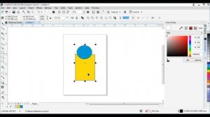 CorelDraw merge shapes | urdu |hindi |English