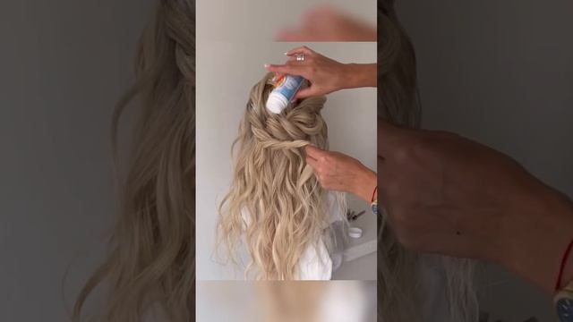 Easy wedding hairstyle