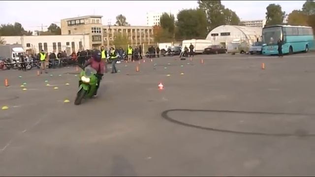 Любительские соревнования по Мотоджимхане, Минск 17 октября 2015г смотреть онлайн