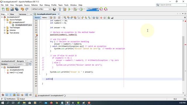 Java Tutorial 78 - Exception Handling 1/2 смотреть онлайн