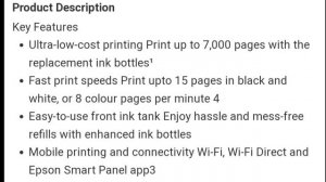 Epson A3 colour printer | Epson L11050 | Epson ECO tank printer | A3 Colour printer