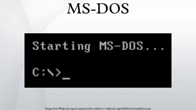 MS-DOS