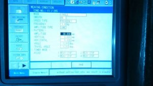 Робот YASKAWA. Вид колебательных движений SINGLE, настройки в режиме SAME.