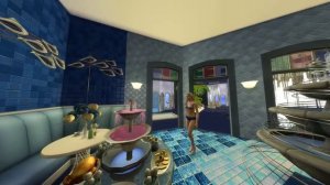 The Sims 4, Симс 4, Винденбург, Бассейн в подвале на участке "Хозяйская площадь "