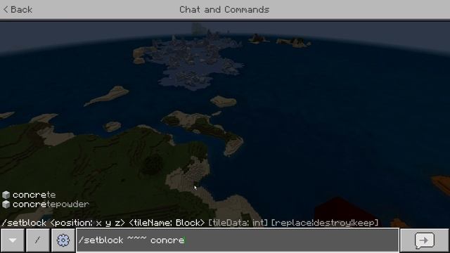 /Setblock Command Minecraft Bedrock смотреть онлайн