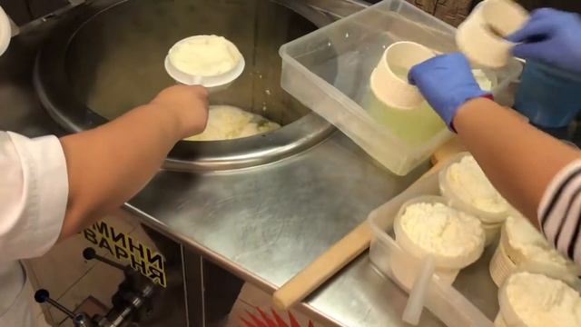 Рикота Анури изготовление из сыворотки от сыра Халуми Школа мастеров на Щелко смотреть онлайн