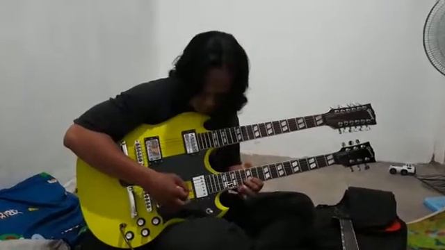 check sound guitar double neck gibson sg custom смотреть онлайн