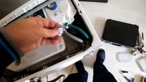 (Часть 2) СМА Gorenje не включается, переделка системы залива воды (16)