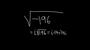 Simplify sqrt(-196)