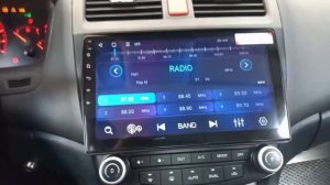 HONDA ACCORD 7. ДВУХ-зонный КЛИМАТ Контроль.Магнитола UNISON S400 4/64Gb.