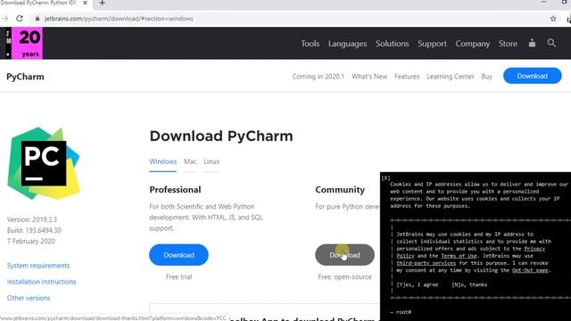 Selenium Python Tutorial 1-Installing Python,Selenium & Pycharm IDE (2020)