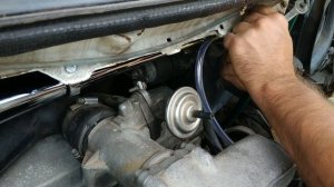 Пример установки воздушного сигнала дудки на Mercedes Vito 638